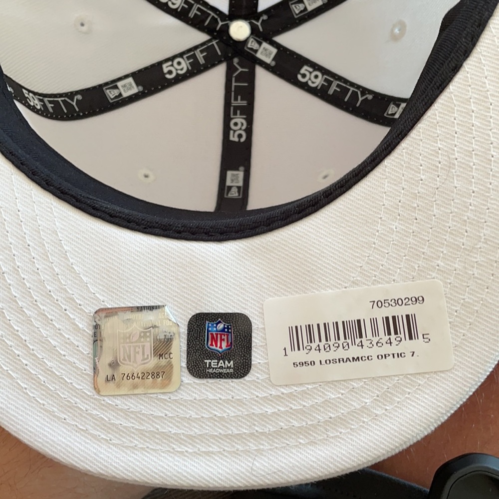 Brand New Rams Hat- NEW ERA 59FIFTY - Picture 5 of 5